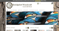 Desktop Screenshot of beddgelertwoodcraft.com